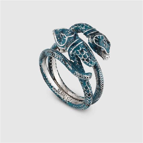 gucci garden ring blue